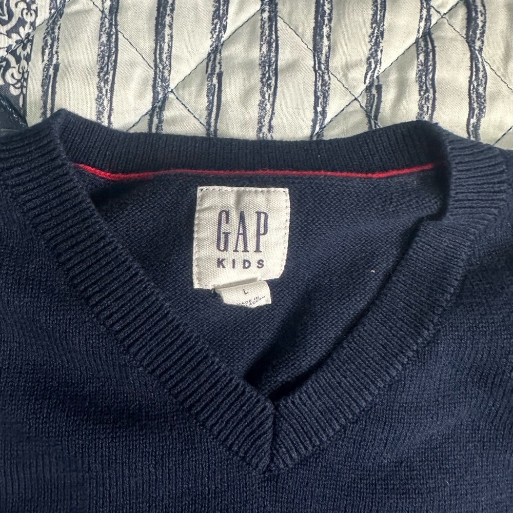 Brand new boys sweater and washed already. Never worn.
